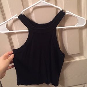 Brandy Melville Cropped Sweater Tank Top