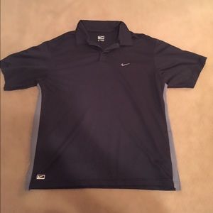 Nike Collared Short Sleeve Size Large