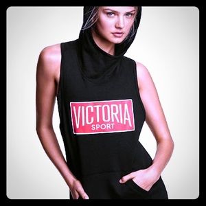 NEW🎁Victoria Secret Sport hoddie racerback sz XS