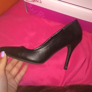 Black heels