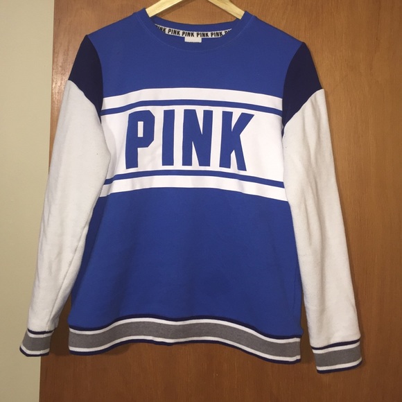 PINK Victoria's Secret Sweaters - Vs crew neck pull over💙