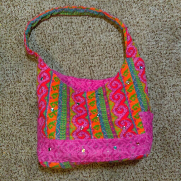 Small colorful purse