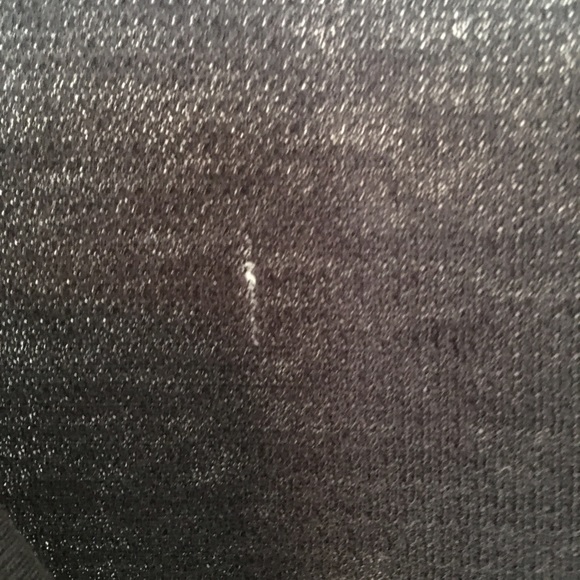 Black half sleeve Knit v Neck Top Large - Picture 4 of 4