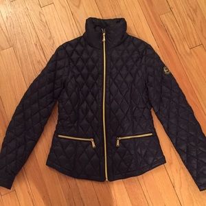 Michael Kors Navy Packable Down jacket