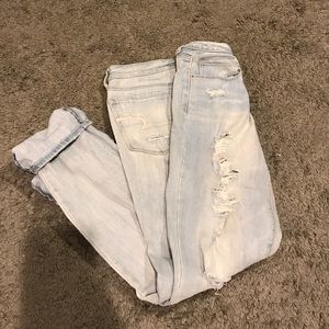 American eagle crop jeans