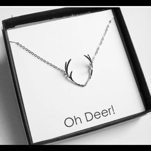 Rustic Antler Necklace!