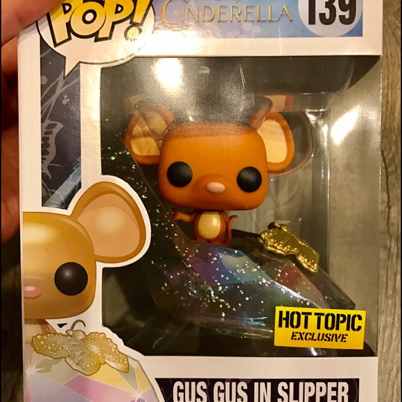 Funko Pop - HT Excl. Gus Gus in Slipper (glitter)