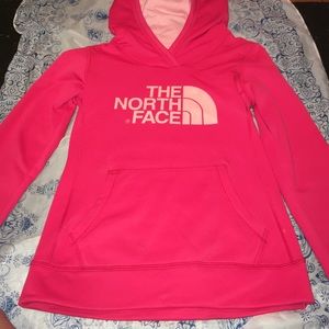 Pink The North Face Hoodie😍