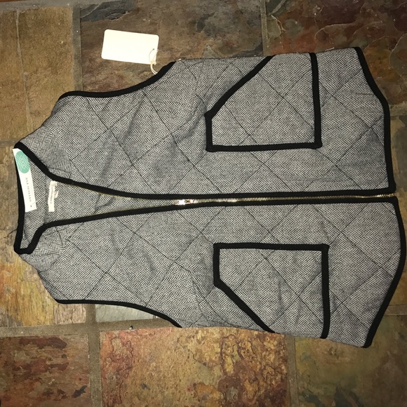 Herringbone vest