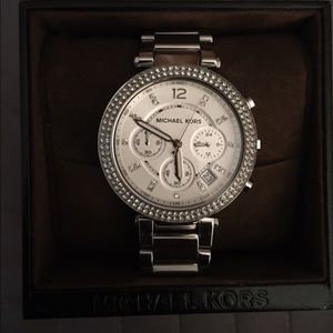 Michael Kors silver watch