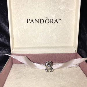 Pandora Discontinued Bunny Rabbit Charm