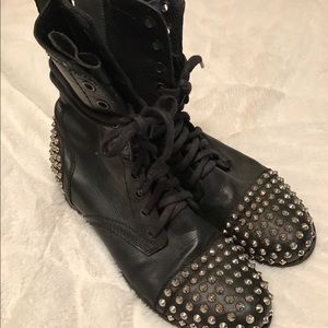 Steve Madden Combat boots.