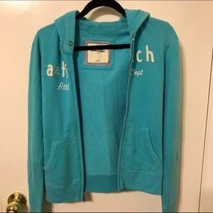 Abercrombie & Fitch Teal Jacket