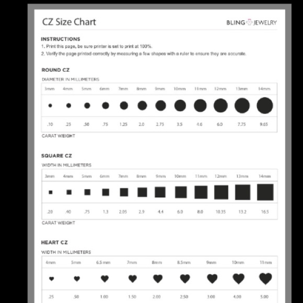 14K White Gold Round CZ Stud Earrings Screw Back - Picture 4 of 4