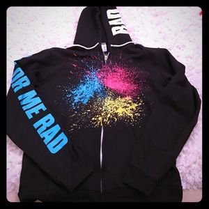 Color Me Rad jacket from the Color Run