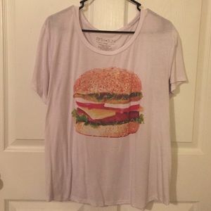 Burger t-shirt