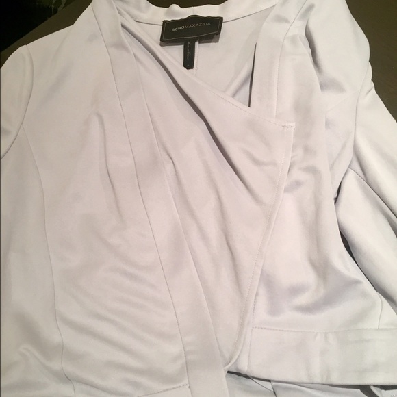 Brand-new, gorgeous light gray BCBG blazer