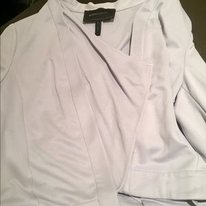 Brand-new, gorgeous light gray BCBG blazer