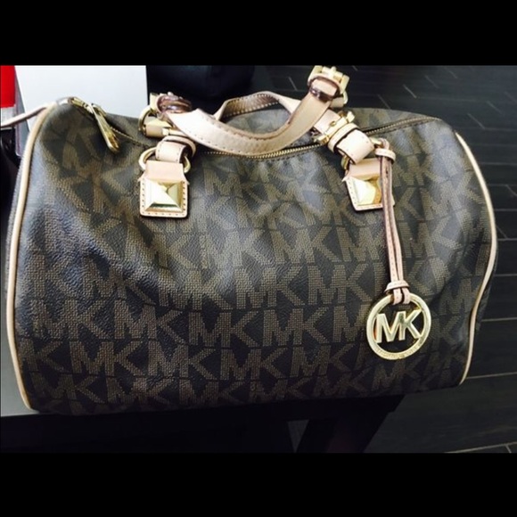 Michael Kors Grayson brown bag