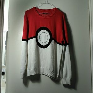 Pokemon pokeball unisex sweater