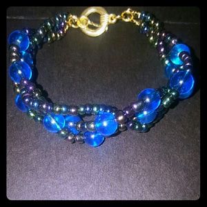 NWOT-Handmade beaded bracelet