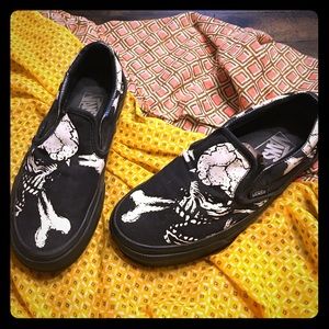 Skull Slip On Vans