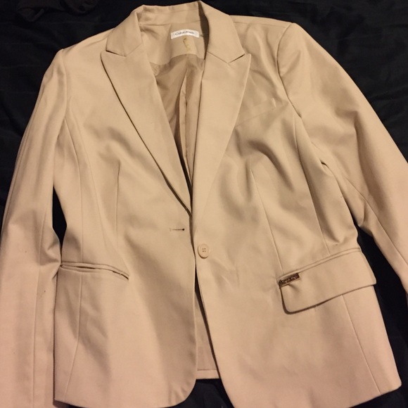 Calvin Klein Tan Blazer