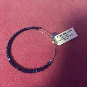 Alex and Ani blue bracelet