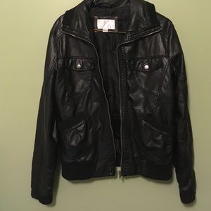 Leather jacket