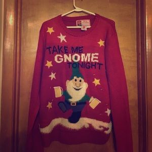 UGLY CHRISTMAS SWEATER SIZE L WORN ONCE