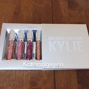 Kylie Holiday Full Size 4Pc Lip Set