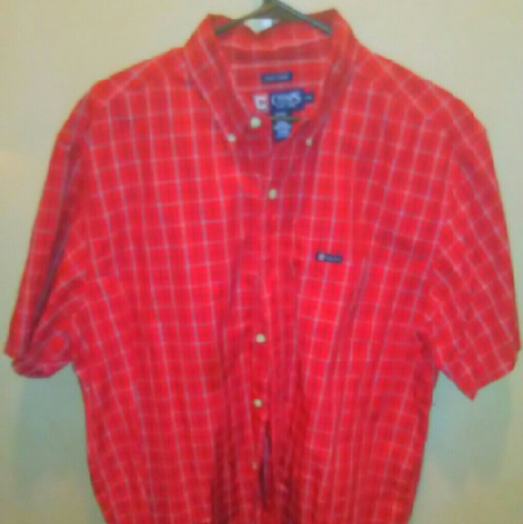 Chaps Short Slv button down shirt