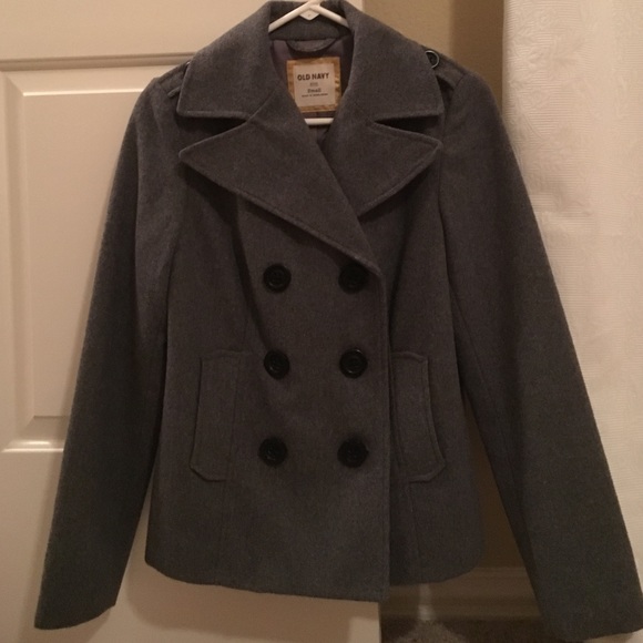 Grey Peacoat