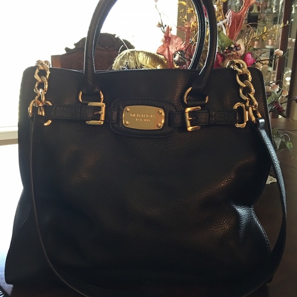 Final Mark ⬇️ MK Hamilton Lg North South Lthr Tote