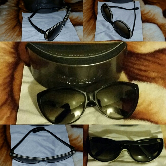 SALE! Alexander McQueen Black Cat-Eye Sunglass