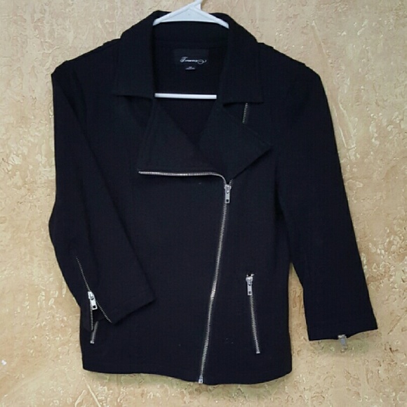 Forever21 Black Moto Jacket