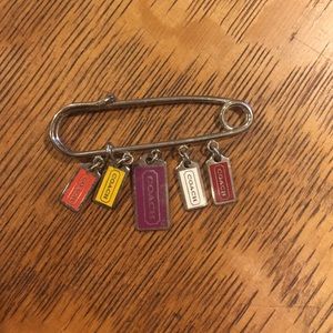 Authentic COACH pin