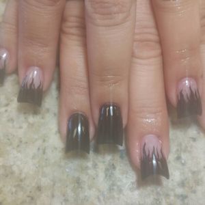 Meet your Posher, China blu nails