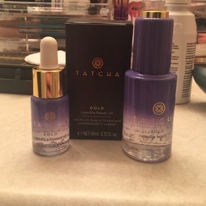 Tatcha Gold Camellia Beauty Oil duo