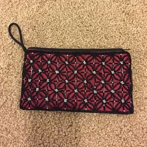 Small beaded wristlet