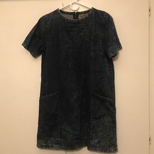 Topshop jean dress