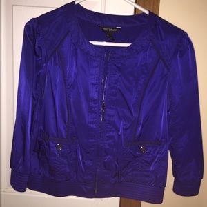 White House Black Market Royal Blue Jacket