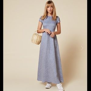 Reformation maxi dress
