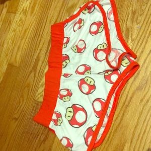 Nintendo toad booty shorts