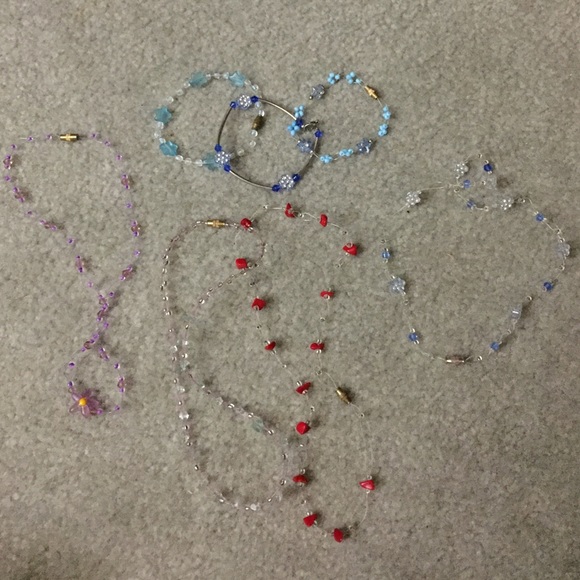 Necklace and bracelet bundle