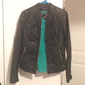 Express Black Moto Jacket