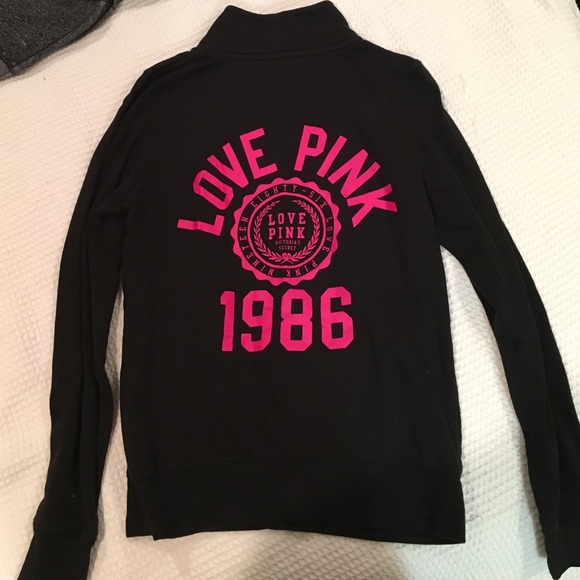 Victoria Secret Pink half Zip