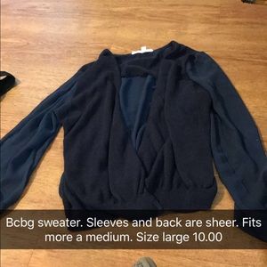 BCBG sweater