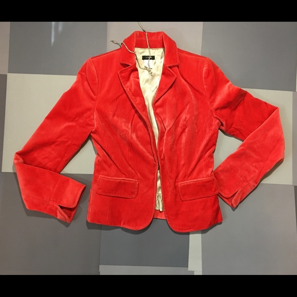 Lush J.Crew Velvet Blazer