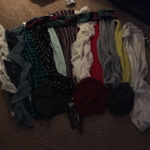 Scarves and hats